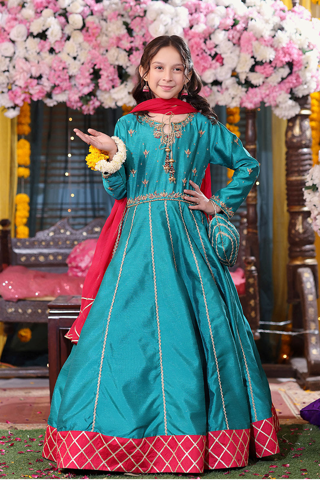 SANA'S girls maxi Pakistan occasion wear