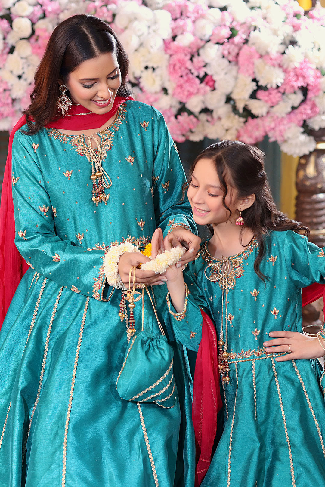 SANA'S ladies maxi Pakistan occasion wear