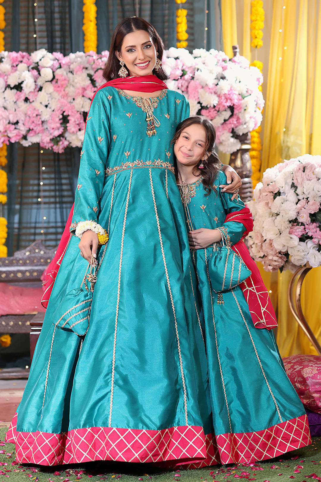SANA'S girls maxi Pakistan occasion wear