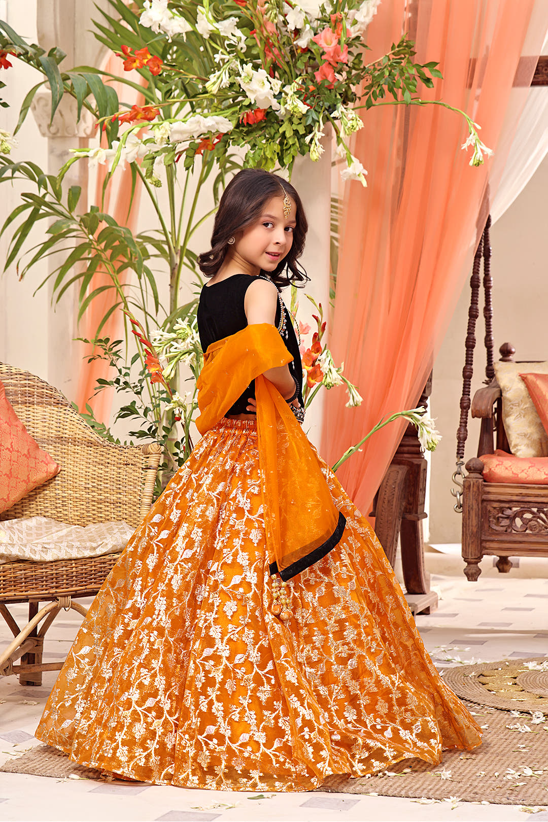 SANA'S velvet lehenga Pakistan occasion wear