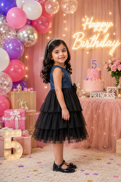 Sparkle & Tiered Tulle Festive Frock Collection