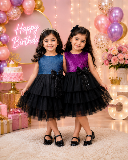 Sparkle & Tiered Tulle Festive Frock Collection
