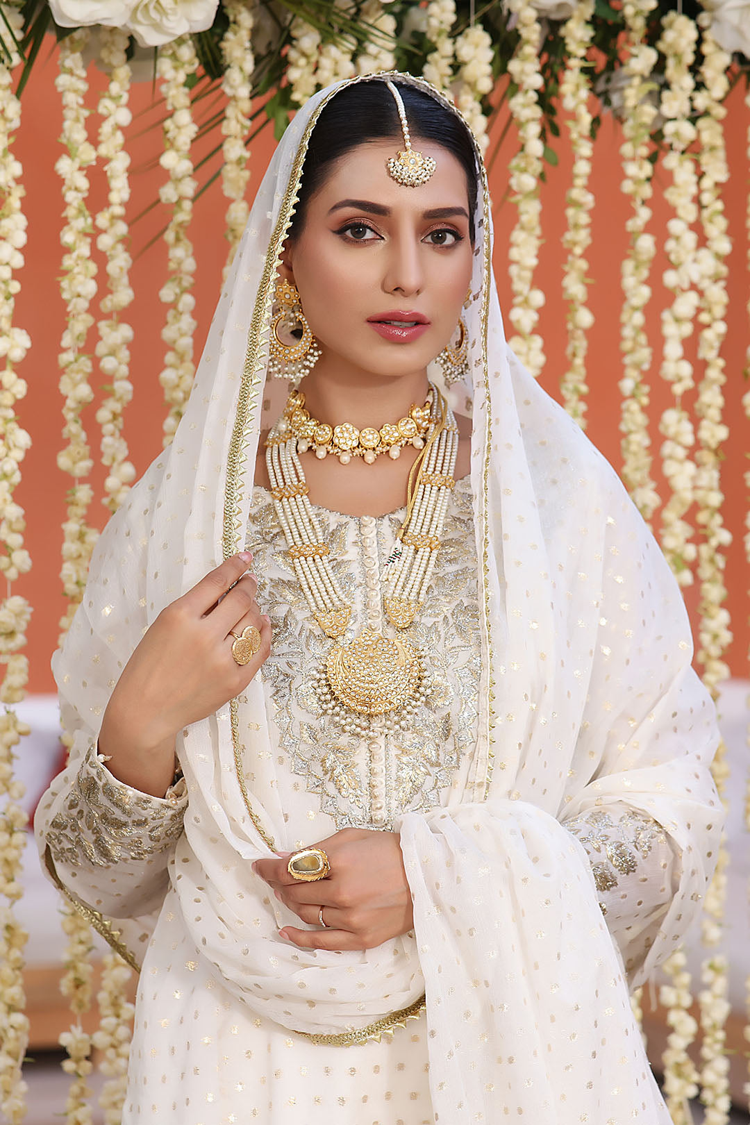 Zari & Lorex Embroidered Gharara | NIKHAAR | G202288