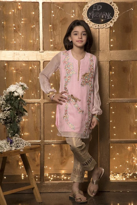 SANA'S red embroidered suit Pakistan occasion wear
