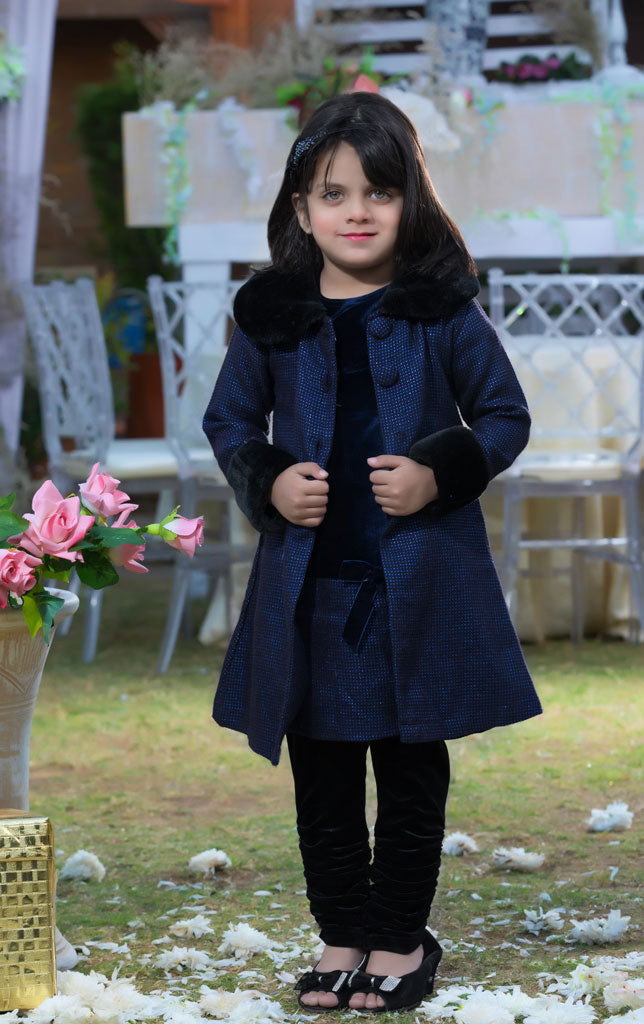 Velvet Frock Coat Style Suit | WC1718 | SFC1 - SANA'S