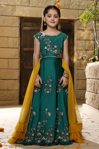 Zari Embroidered Raw Silk Lehenga Choli | New Collection | L3032