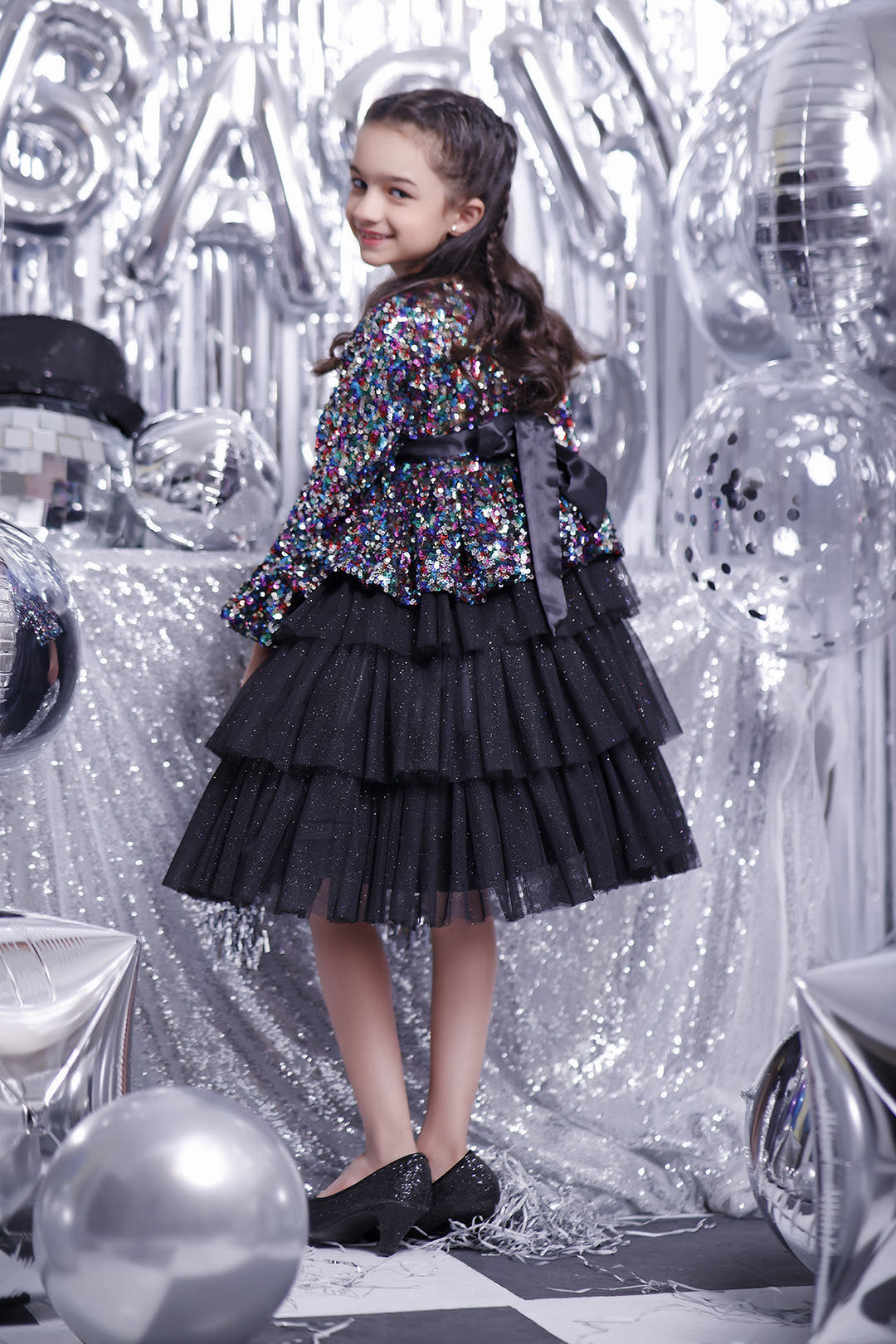 SANA'S frock Pakistan party wear