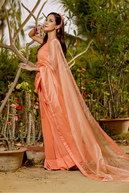 Organza Luxury Saree | TITLIYAN | SR202117