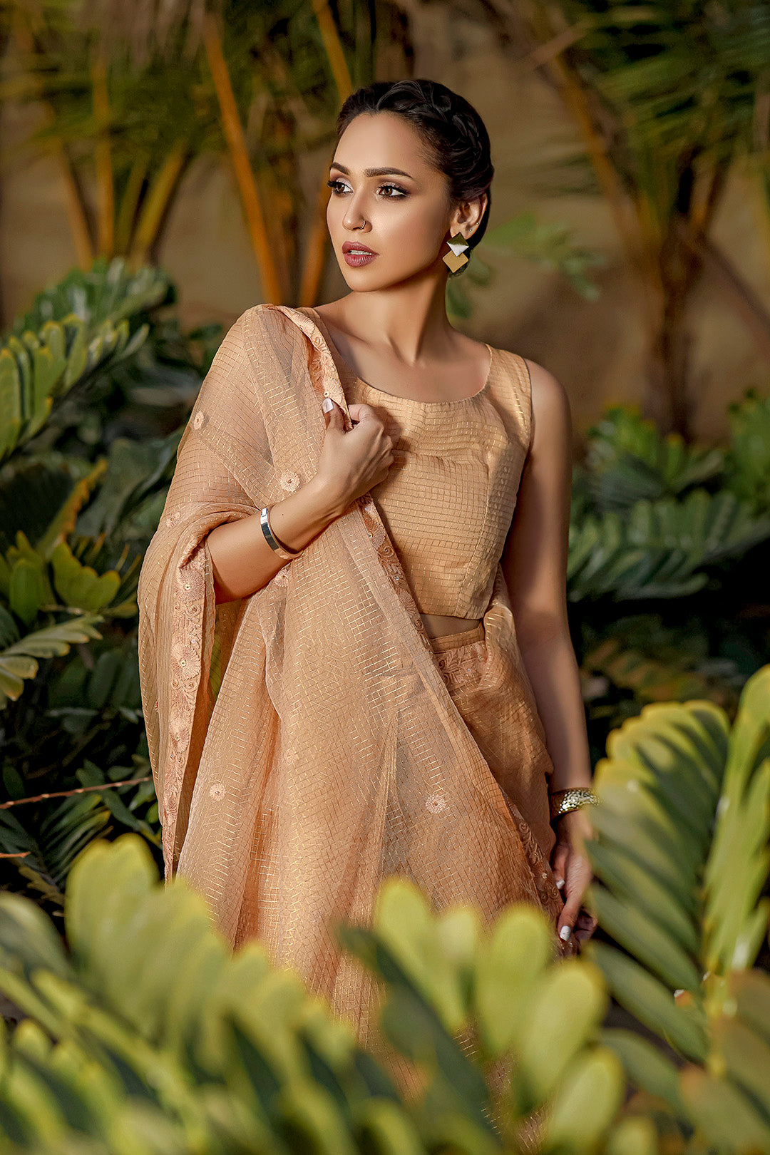 Zari Organza Luxury Saree | TITLIYAN | SR202115