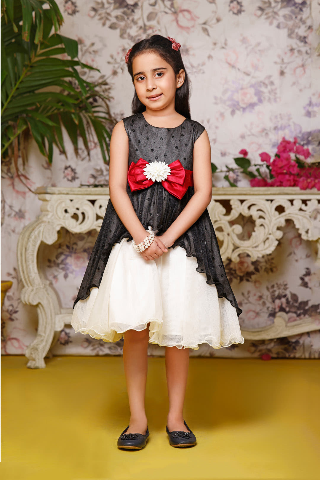 SANA'S net frock Pakistan occasion wear
