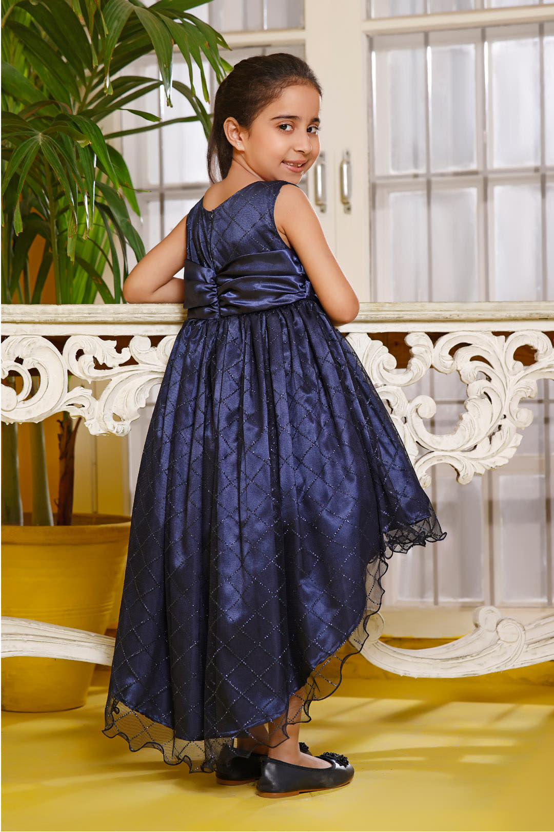 SANA'S net frock Pakistan occasion wear