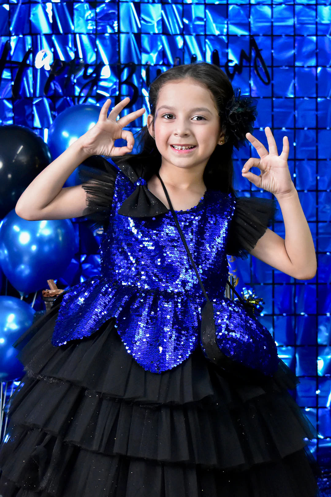 SANA'S net frock Pakistan party wear