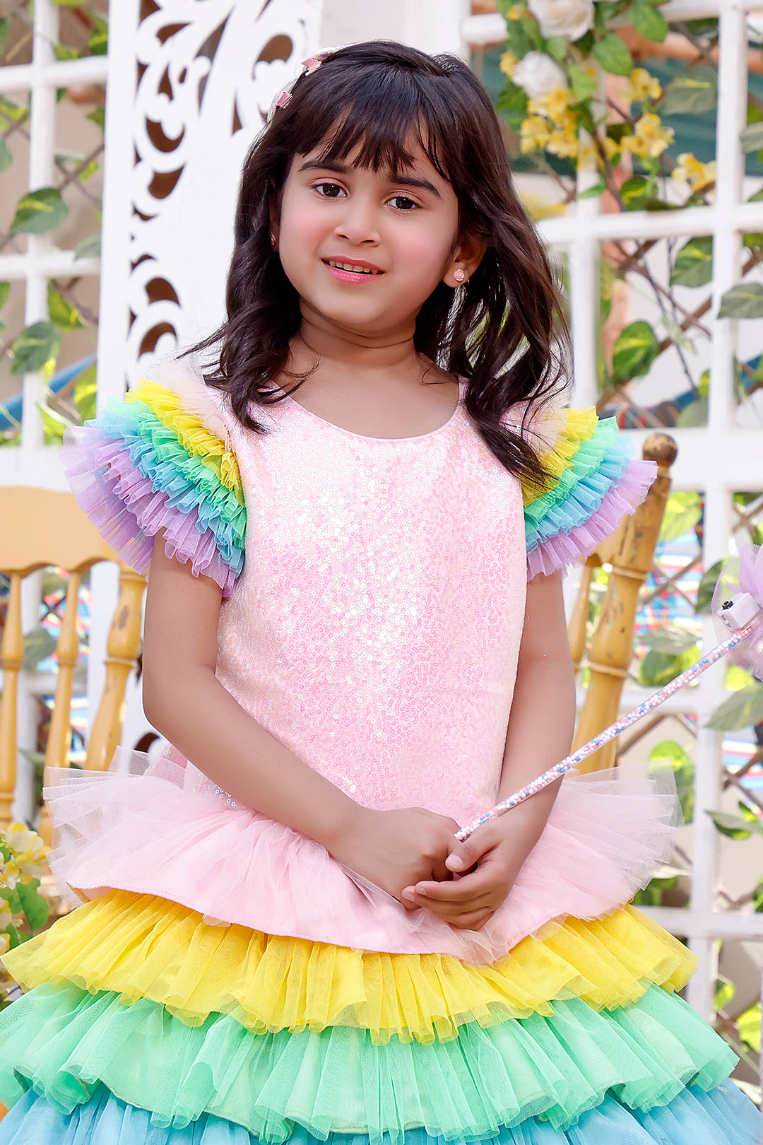 SANA'S frock Pakistan occasion wear
