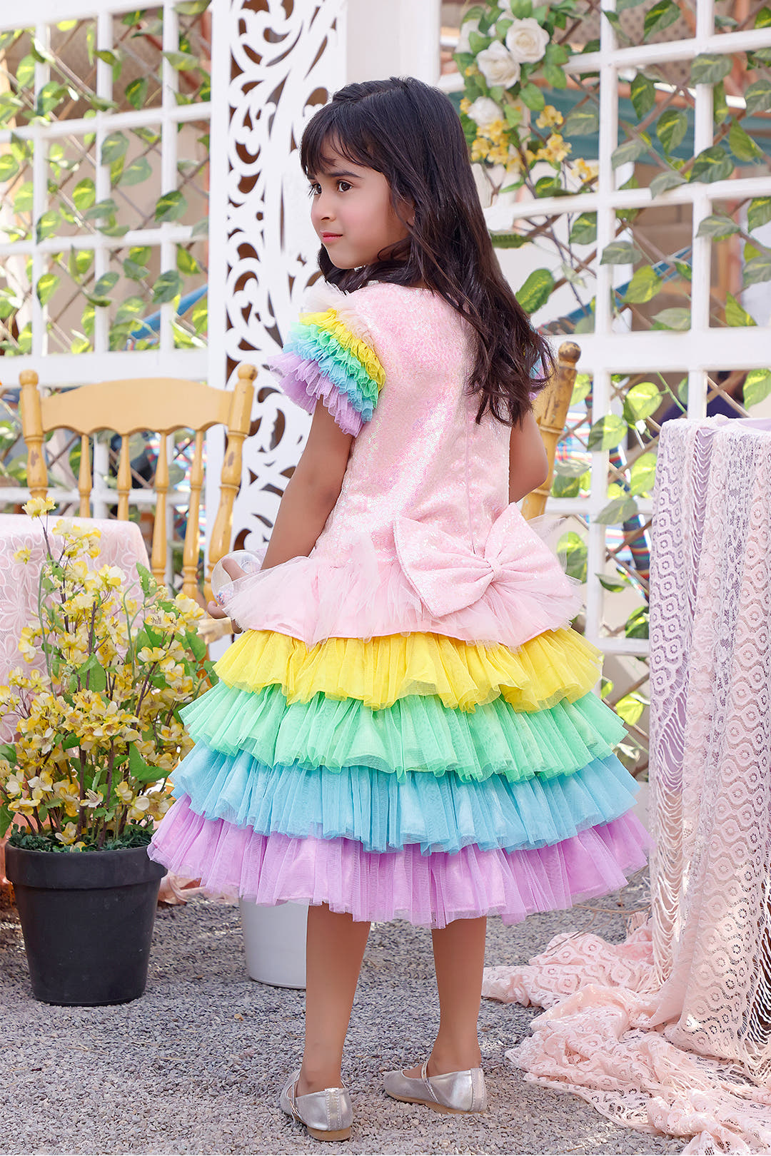 SANA'S frock Pakistan occasion wear