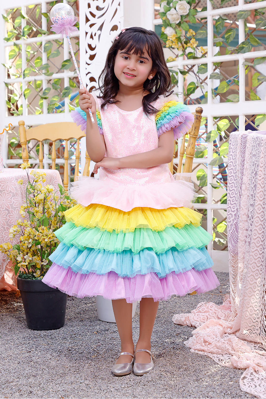 SANA'S frock Pakistan occasion wear