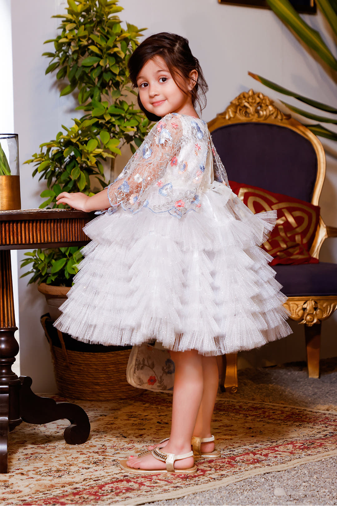 SANA'S frock Pakistan occasion wear