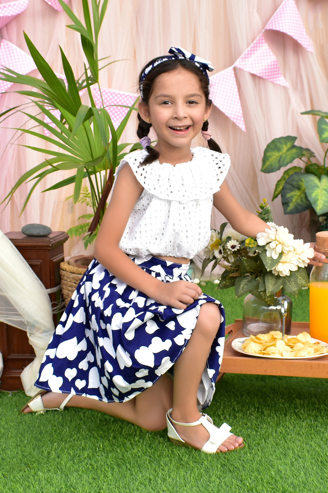 Skirt & Top Cotton Set | SUMMER VIBES | SS2170