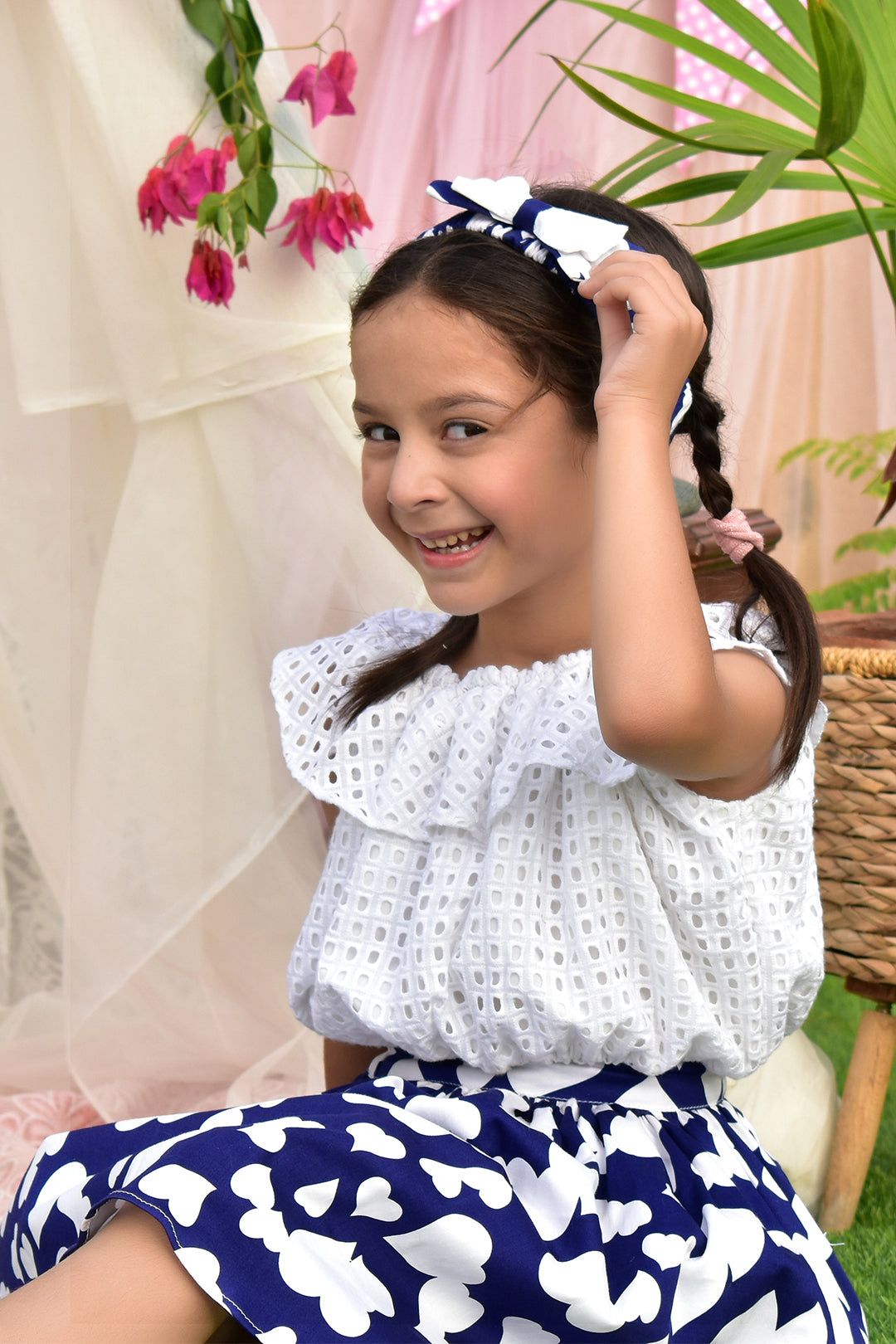Skirt & Top Cotton Set | SUMMER VIBES | SS2170