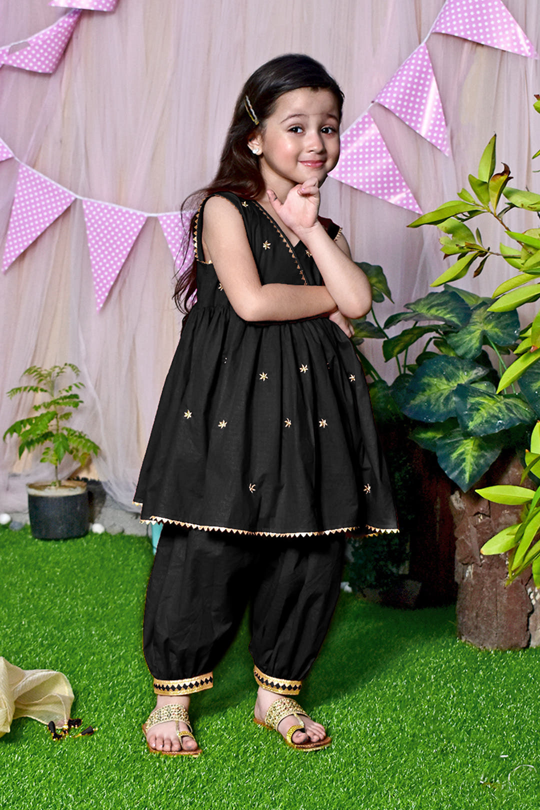 SANA'S red embroidered cotton suit Pakistan occasion wear