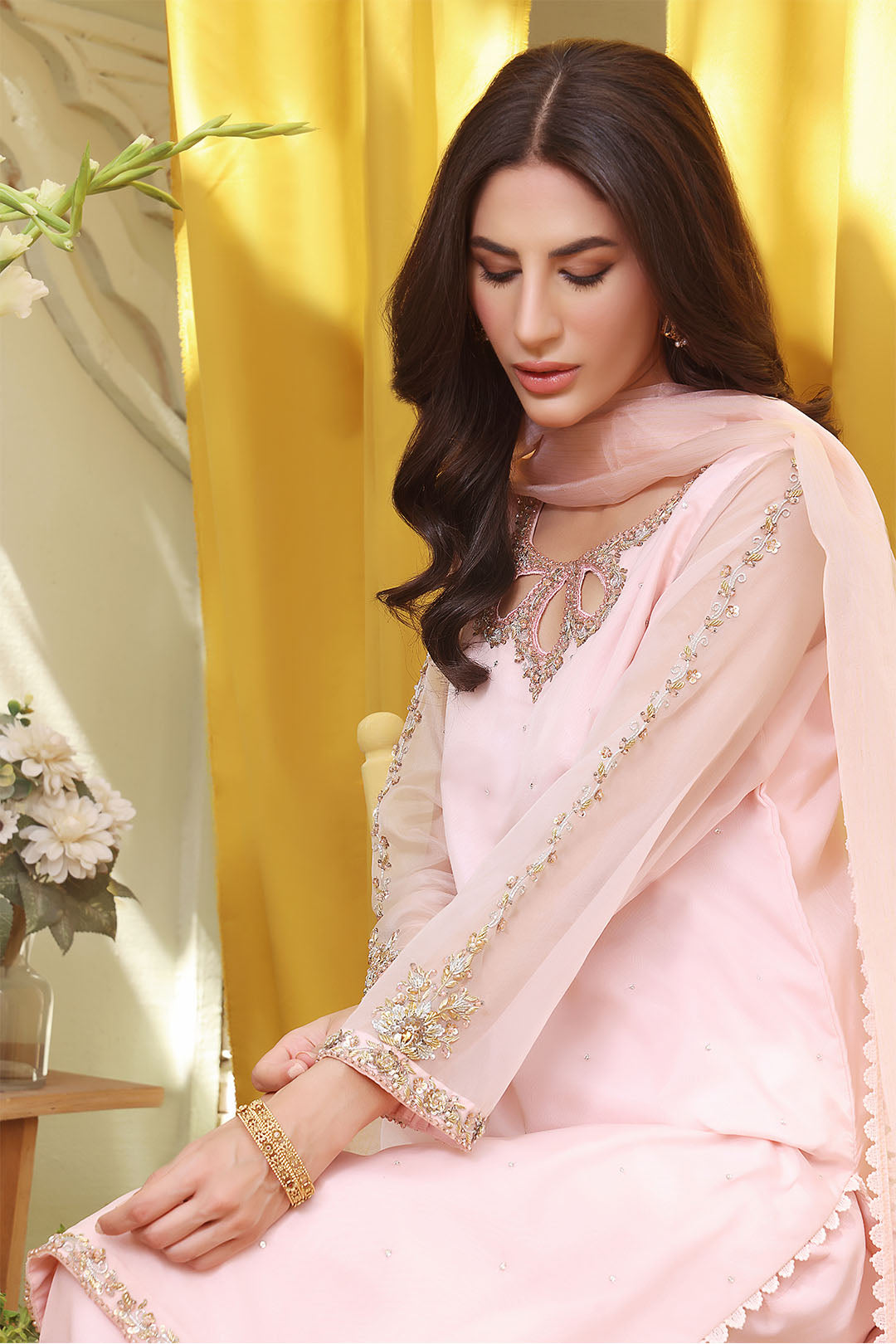 Organza Handwork Embroidered 3pc Suit | SHIREEN FESTIVE | S202259