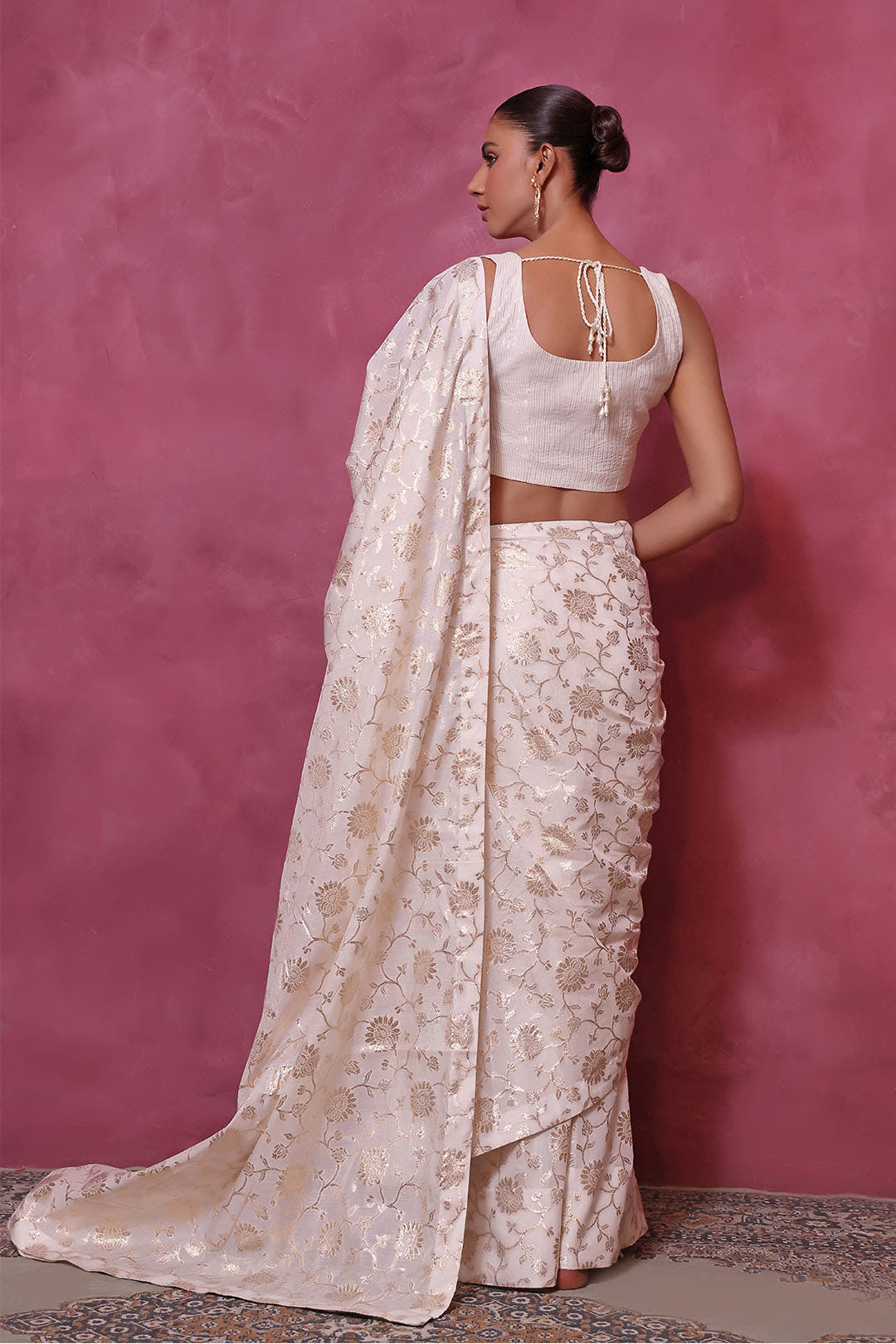 SANA'S cotton saree Pakistan Eid