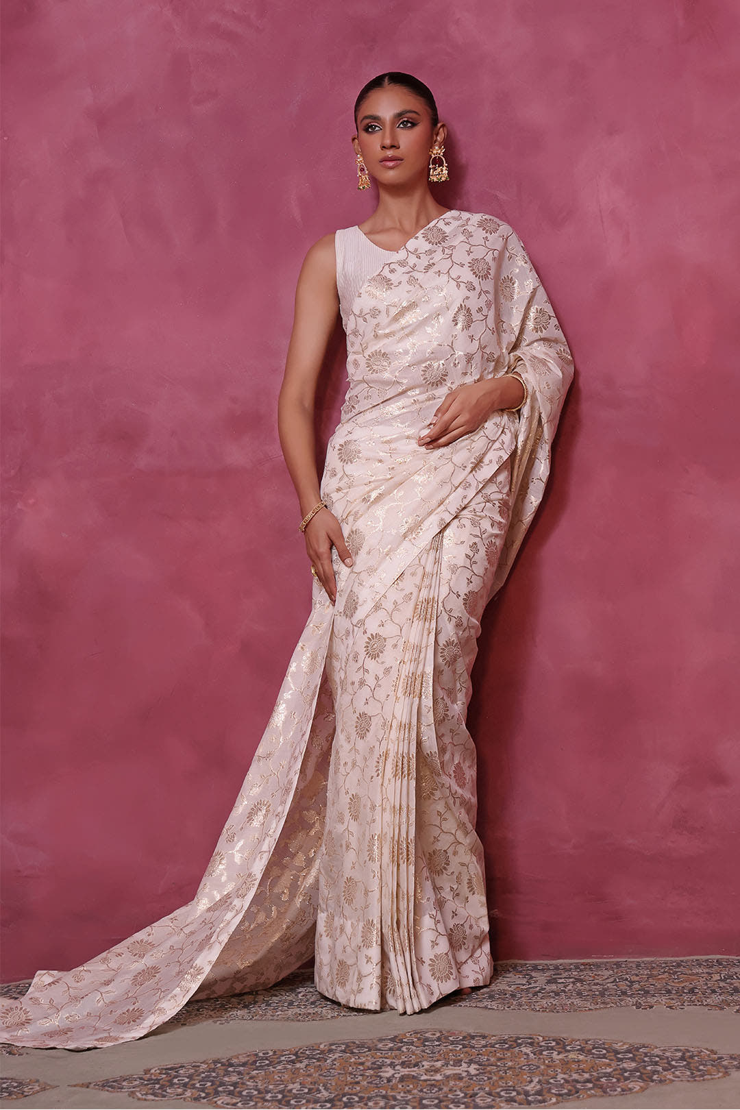 SANA'S cotton saree Pakistan Eid