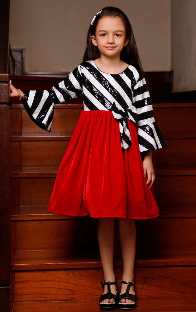 SANA'S velvet frock Pakistan occasion wear