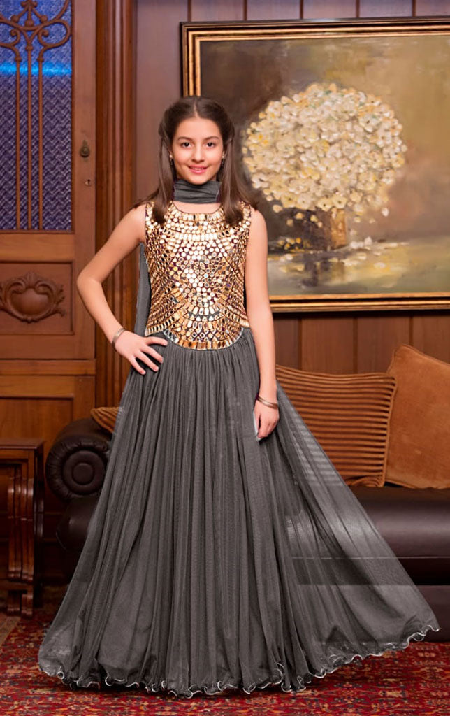 Mirror Work Fancy Maxi | GFC16 | M237 - SANA'S