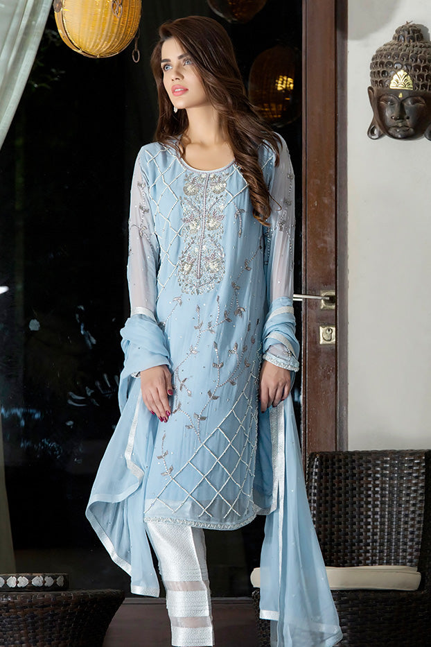 Ethnic 3pc Suit | EC17 | S712 - SANA'S