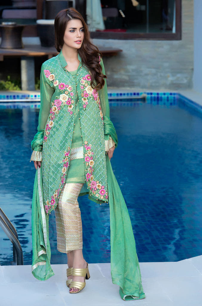 SANA'S suit Pakistan occasion wear