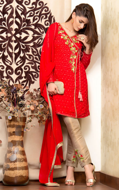 Ethnic 3pc Suit | EC17 | S716 - SANA'S