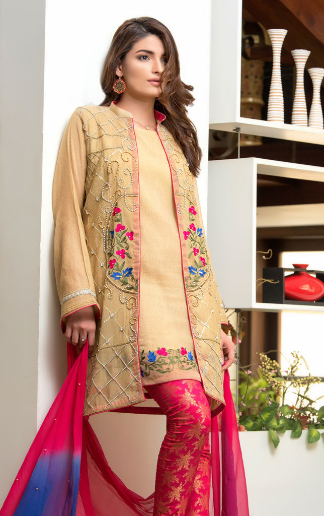 Ethnic 3pc Suit | EC17 | S721 - SANA'S