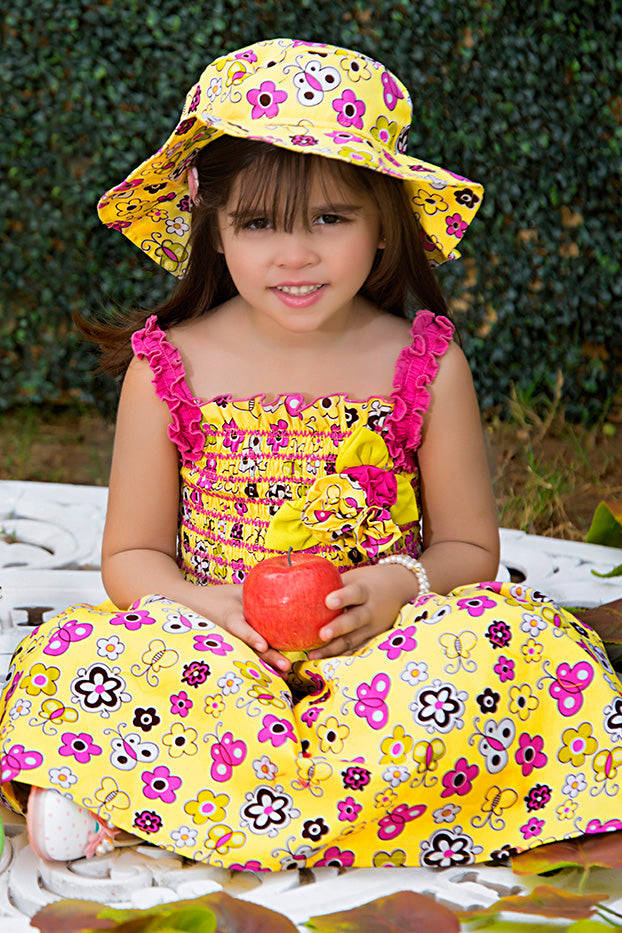 Printed Cotton Frock | GFC16 | F290 - SANA'S