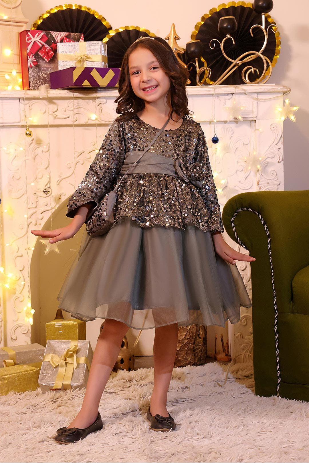SANA'S frock Pakistan Eid