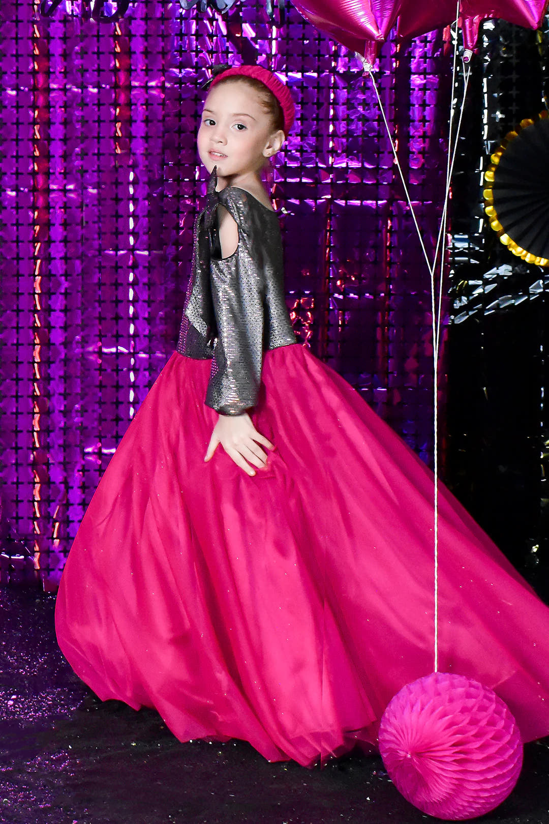 SANA'S net girls maxi Pakistan party wear