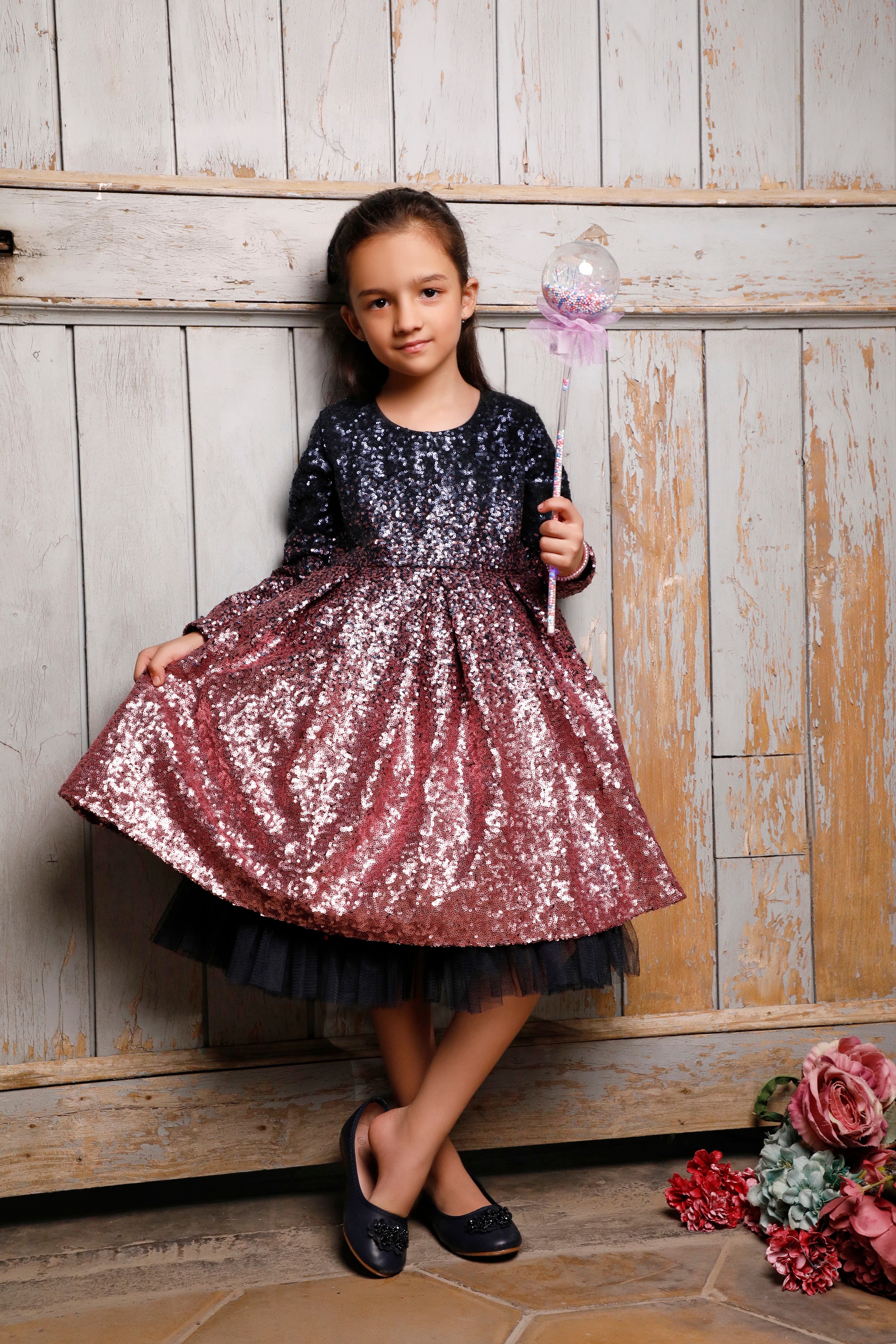 SANA'S net frock Pakistan occasion wear