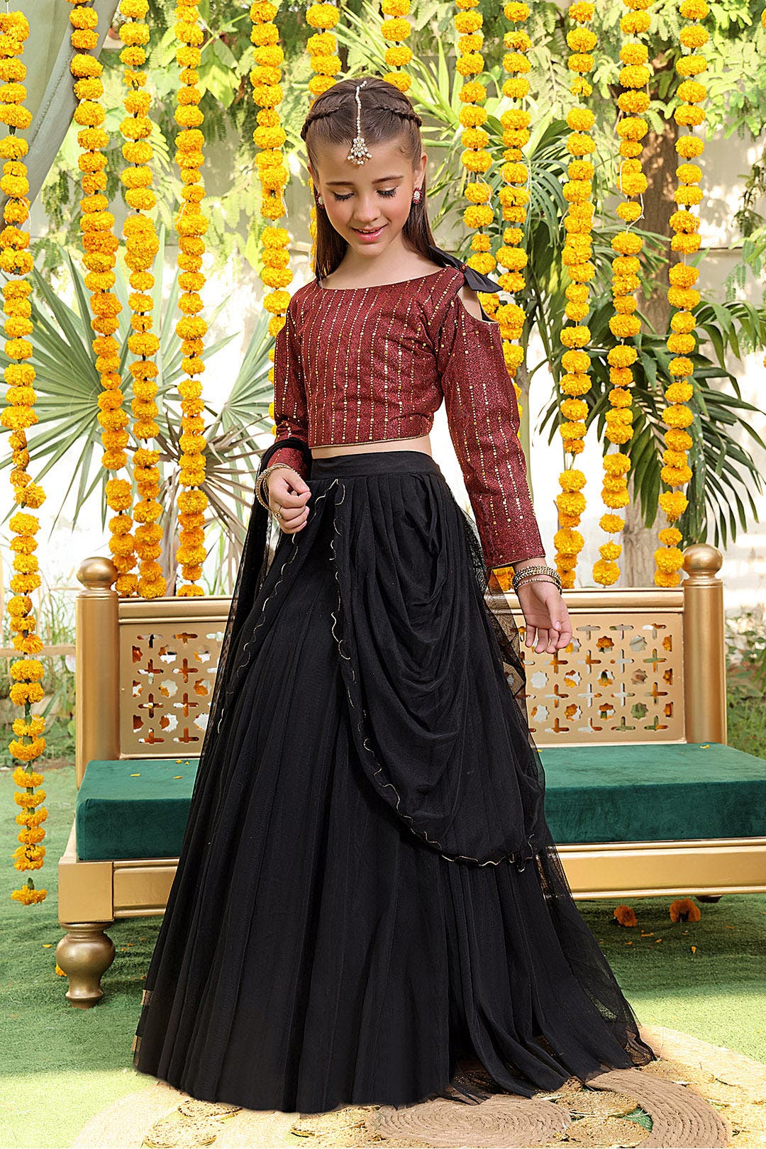 SANA'S lehenga Pakistan occasion wear