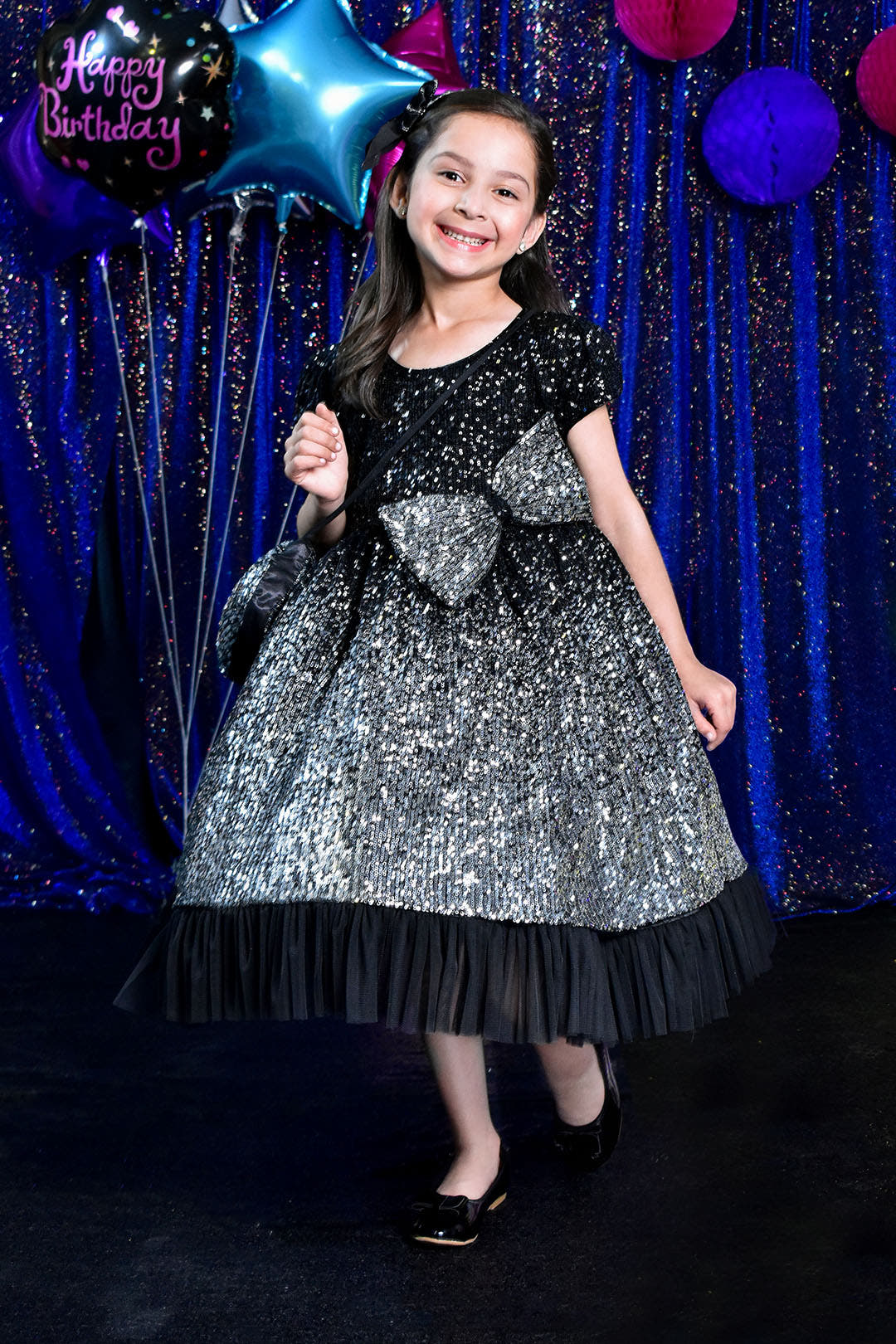 SANA'S net frock Pakistan party wear