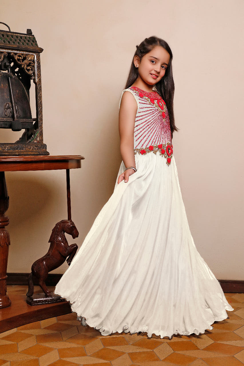 SANA'S girls maxi Pakistan occasion wear