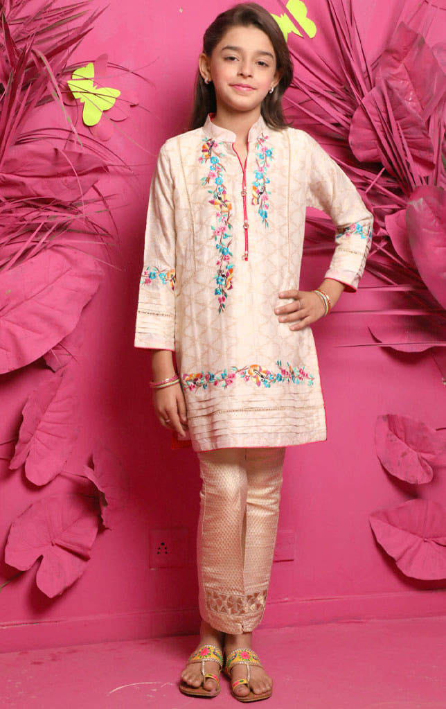 SANA'S red embroidered suit Pakistan occasion wear